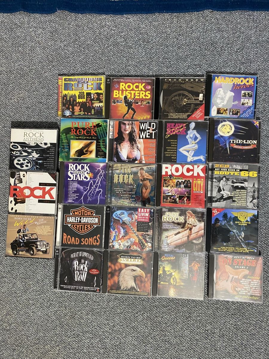 CDs: 23 CD Sampler, Hard and Heavy Rock – Gebraucht aus Diessbach b. Büren von cowansville
