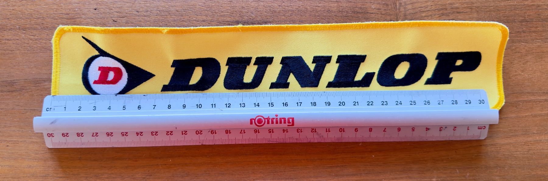 Toppe: Aufnäher Stick Stoff Patch DUNLOP – Nuovo (secondo la descrizione) da Haegendorf venduto da Chruege