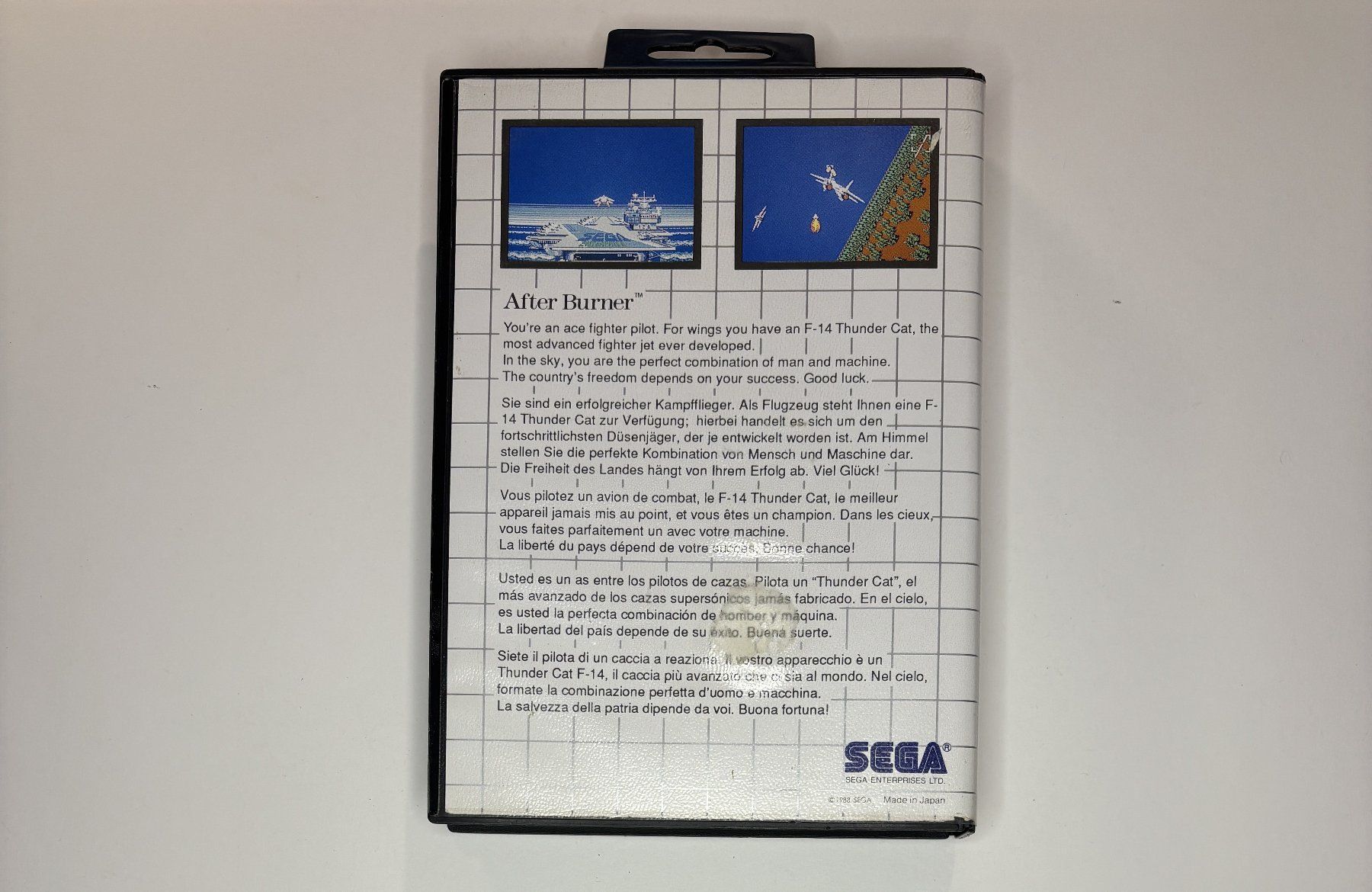 Sega Giochi: SMS - After Burner – Usato da Allschwil venduto da Bullach 2
