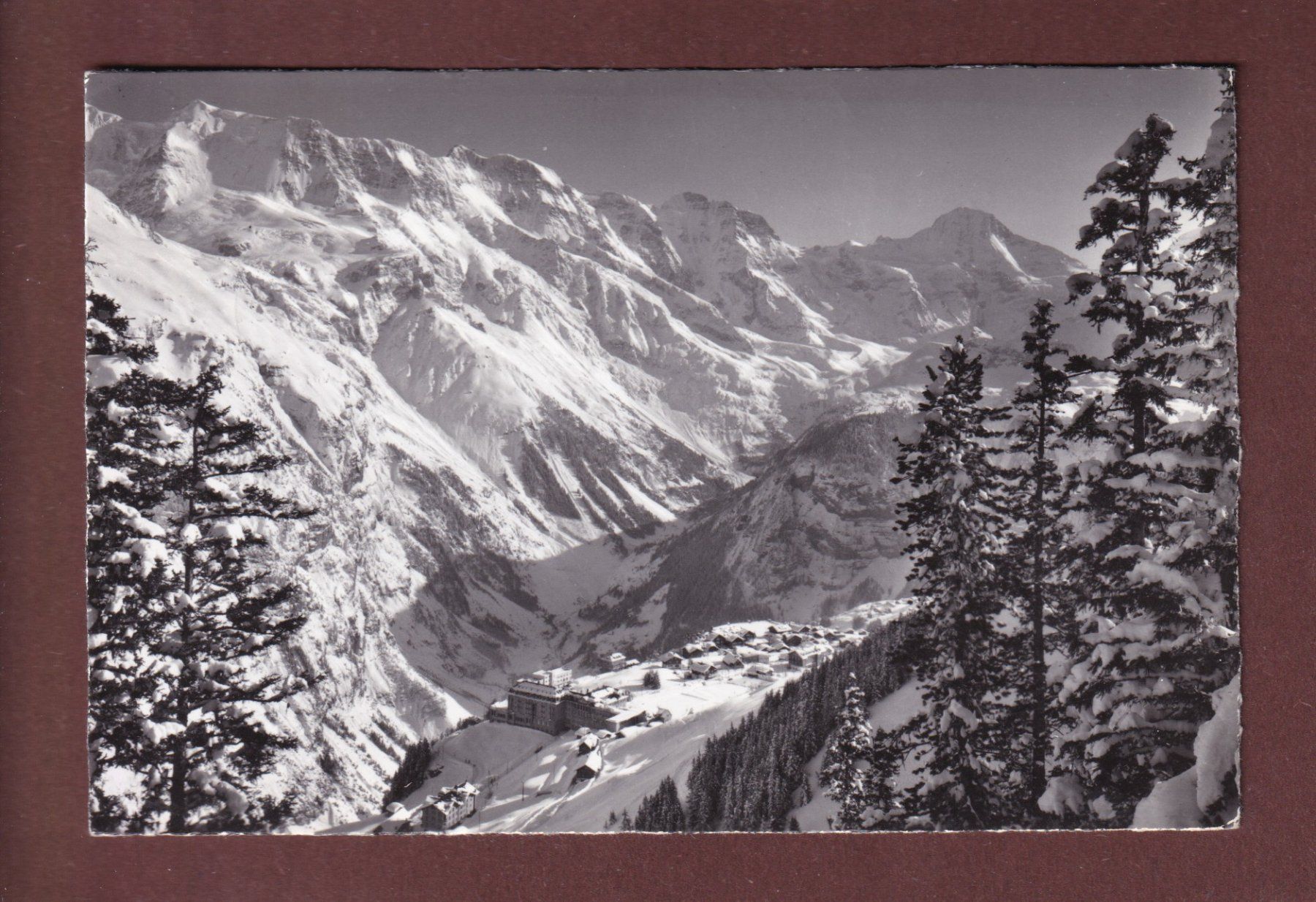 Cartoline postali: MÜRREN - 1966 – Usato da Pully venduto da nicecards-shop