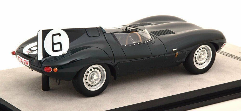 Jaguar Modellautos: JAGUAR D-TYPE #6 1955 1:18 TECNOMODEL – Neu und originalverpackt aus Suhr von Moebelsiralfred 1