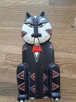 Katzen Holzfigur zu verkaufen