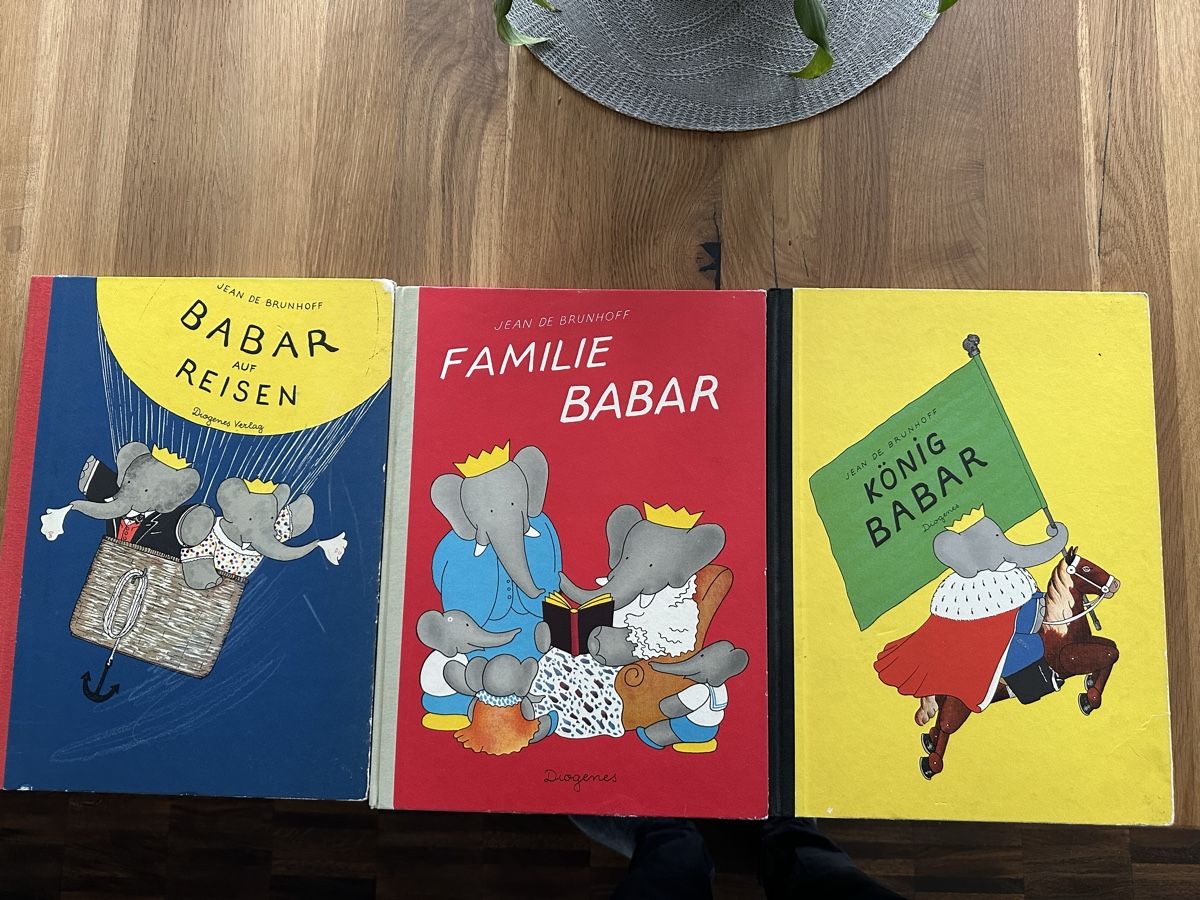 Libri: Babar Bücher Sammlung, Jean de Brunhoff – Usato da Ebikon venduto da Gaenggeliwaar