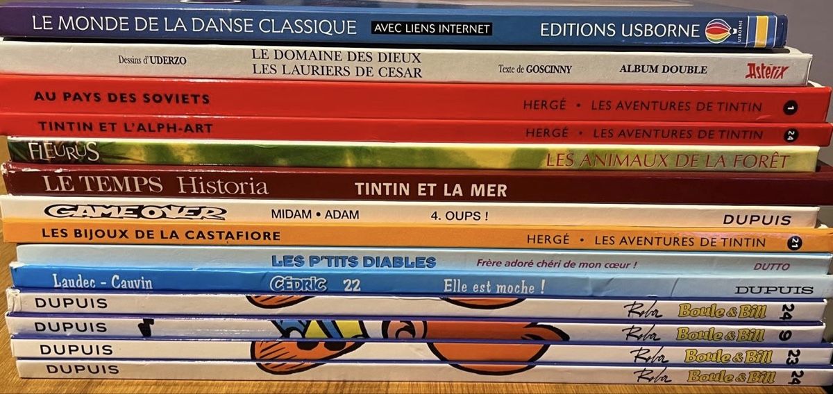 Libri: 60x Livres – Usato da Aigle venduto da RN2019