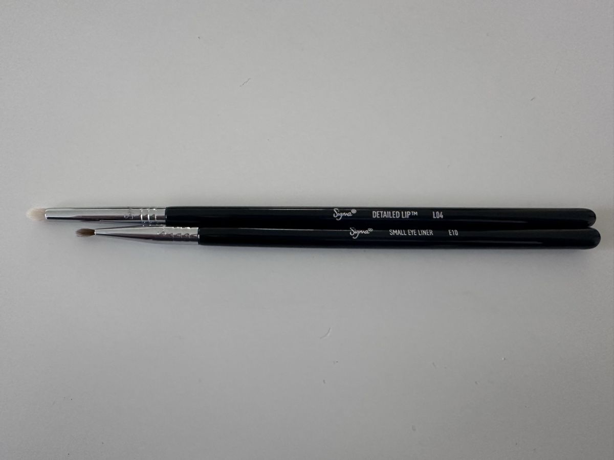 Make-up: 2 Sigma Makeup Brushes, Eye Liner E10 & Lip Brush L04 – Nuovo (secondo la descrizione) da Bülach venduto da ViktoriiaMatus