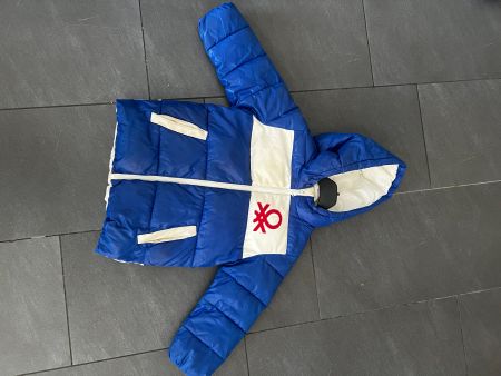 United Colors of Benetton Kinderjacke blau Grösse 110
