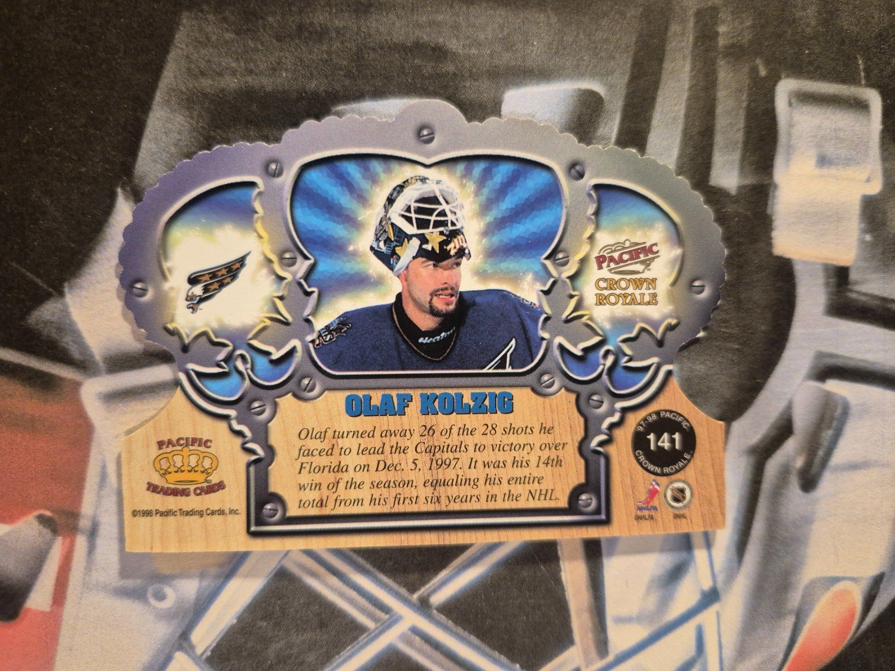 NHL Sammelbilder & Trading cards: NHL Olaf Kölzig Washington Capitals – Gebraucht aus Treiten von Sauber73 1