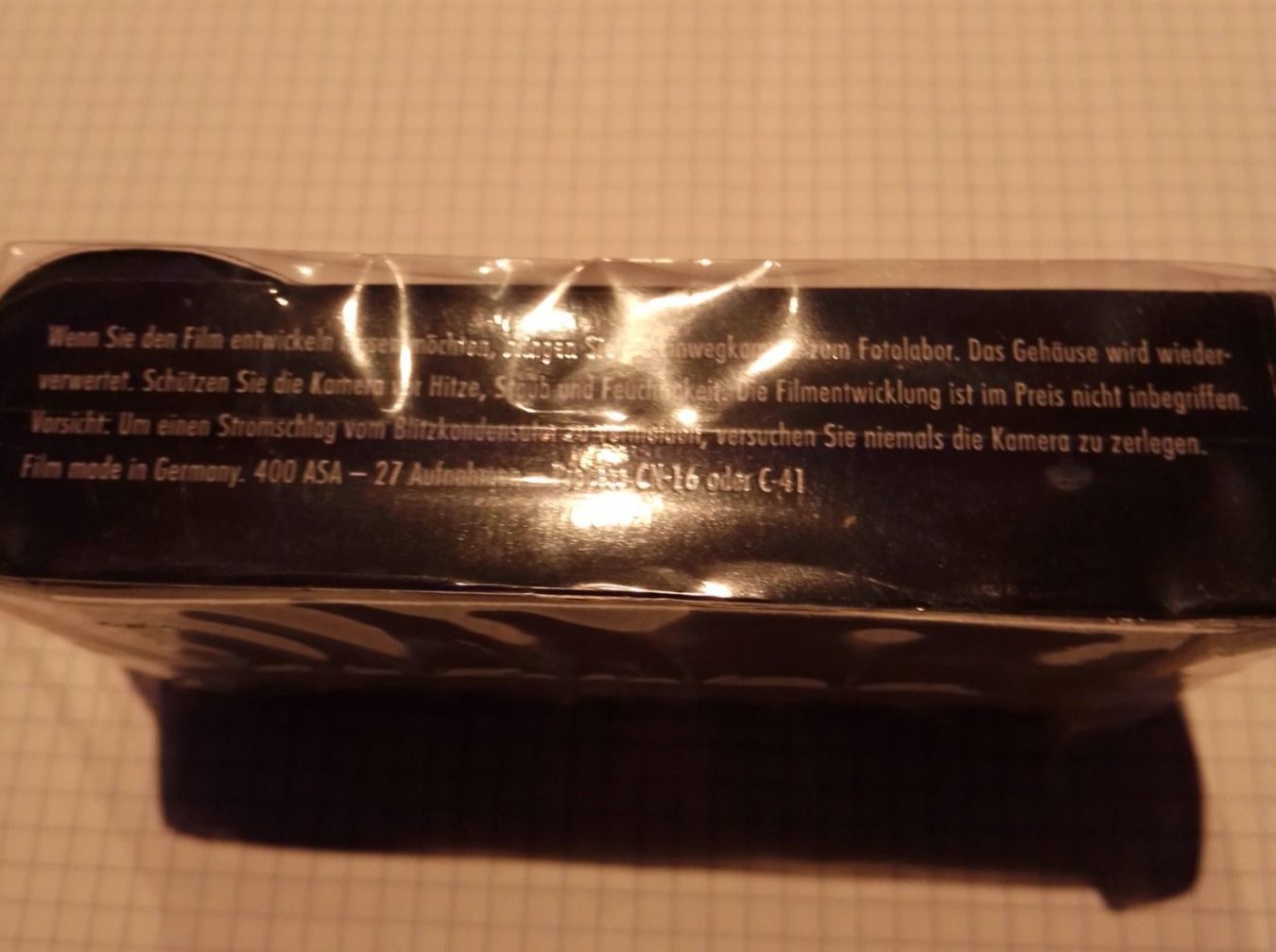 Fotocamera: Bacardi Einweg Kamera Swiss Edition – Nuovo e nell'imballaggio originale da Winterthur venduto da hardyy4444 4
