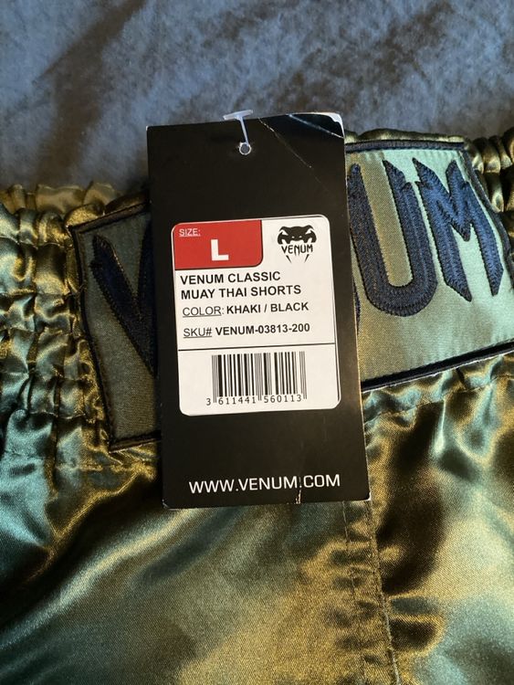Venum Kickboks Broekje Classic - Navy Blauw/Rood – The Fight Company
