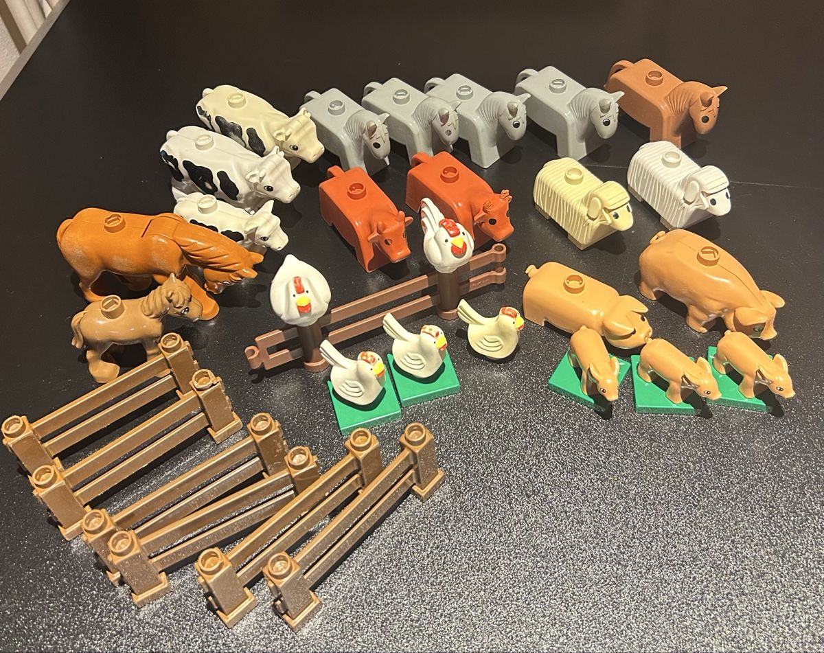 Lego Giocattoli: Duplo Lego Bauernhof Tiere – Usato da Oberrüti venduto da SussiundStrolch