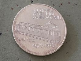 Arth - Rigi 100 Jahre Zahnradbahn Silbermedaille