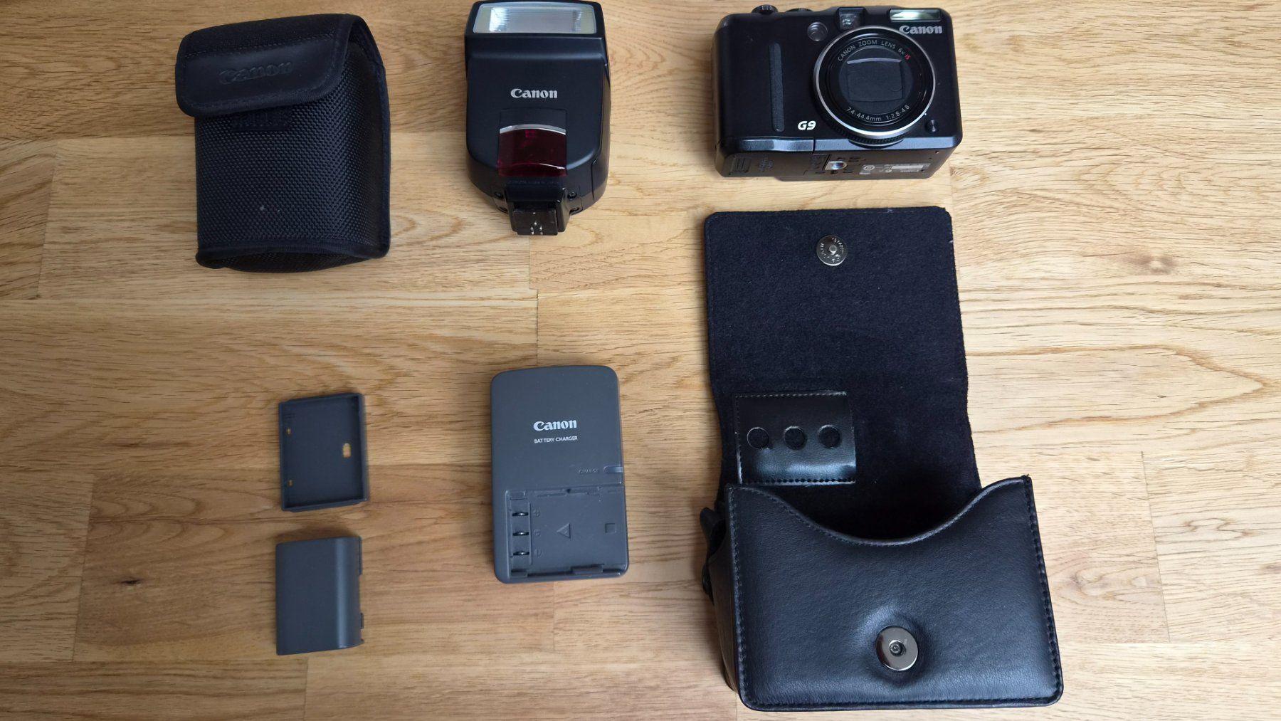 Canon Fotocamera: Digitalkamera Canon PowerShot G9 mit Blitz 220EX – Usato da Wil SG venduto da gianon