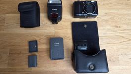 Digitalkamera Canon PowerShot G9 mit Blitz 220EX