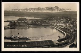 AK Romanshorn, Teilansicht mit Säntis