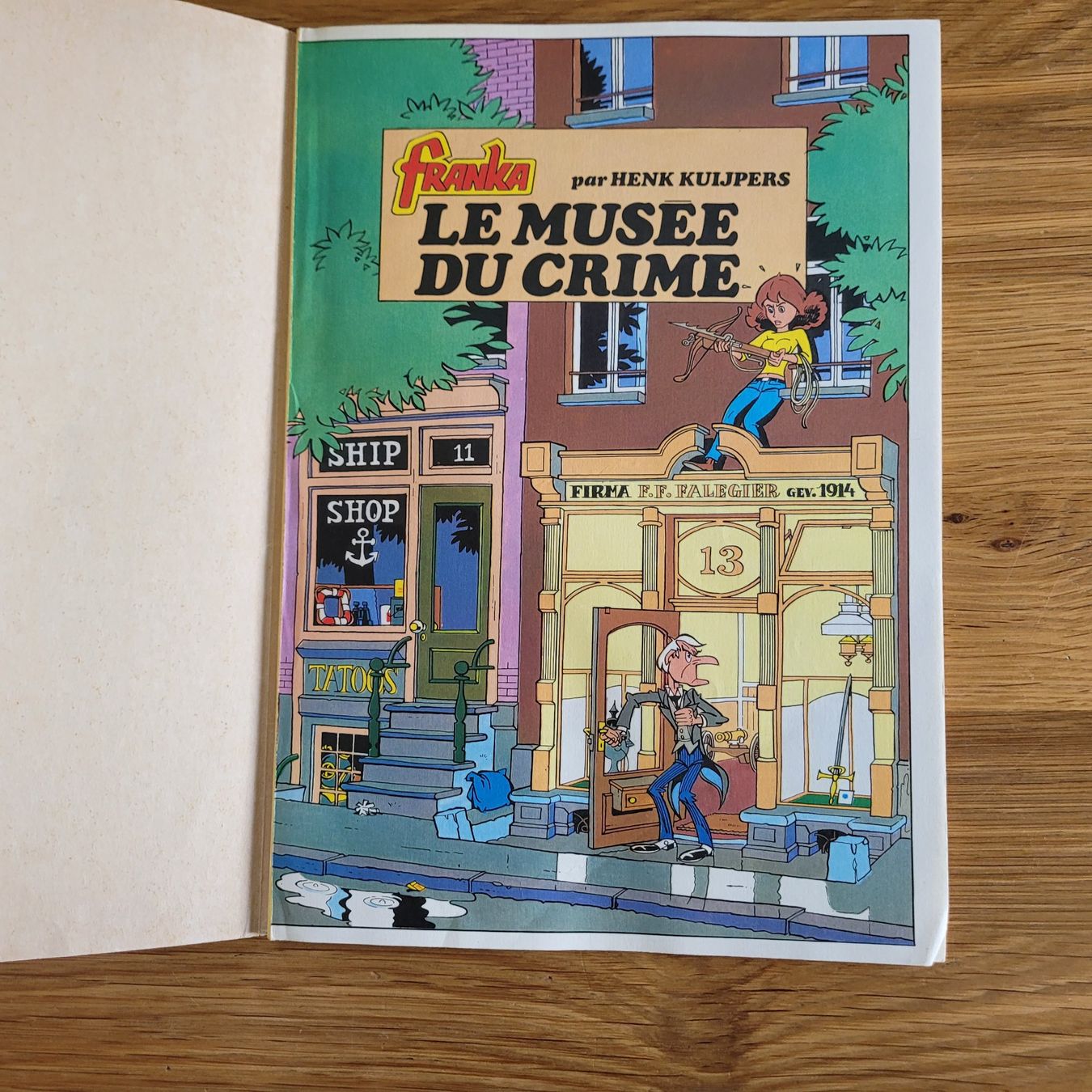 Fumetti: BD EO Cotée Franka 1. Le Musée Du Crime – Usato da Biel/Bienne venduto da Destockweb 2
