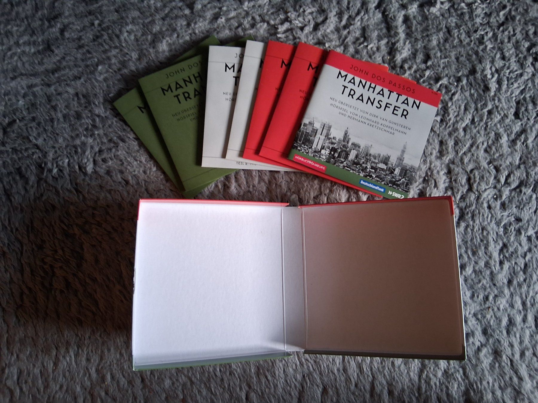 Audiolibri: JOHN DOS PASSOS    MANHATTAN TRANSFER    HÖRSPIEL  6 CDS – Usato da Wetzikon ZH venduto da Ramones01 2