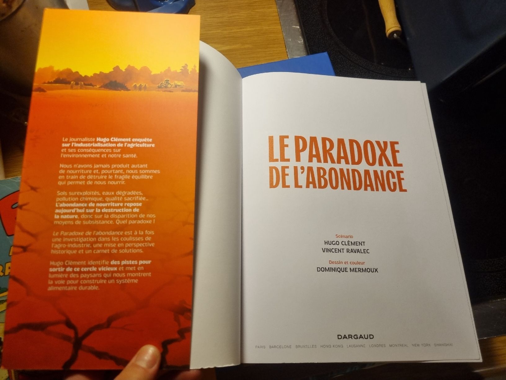 Fumetti: Le Paradoxe de l'Abondance Hugo Clément BD – Usato da Fribourg venduto da sal_5ln6 3