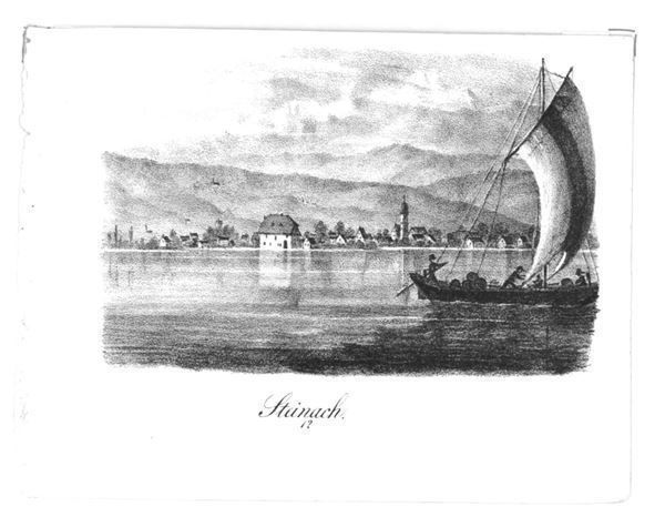Incisioni: Steinach Lithographie von Pecht – Usato da Rafz venduto da Helvet32
