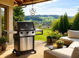 Koenig Qualitäts-Gasgrill mit 3 Brennern