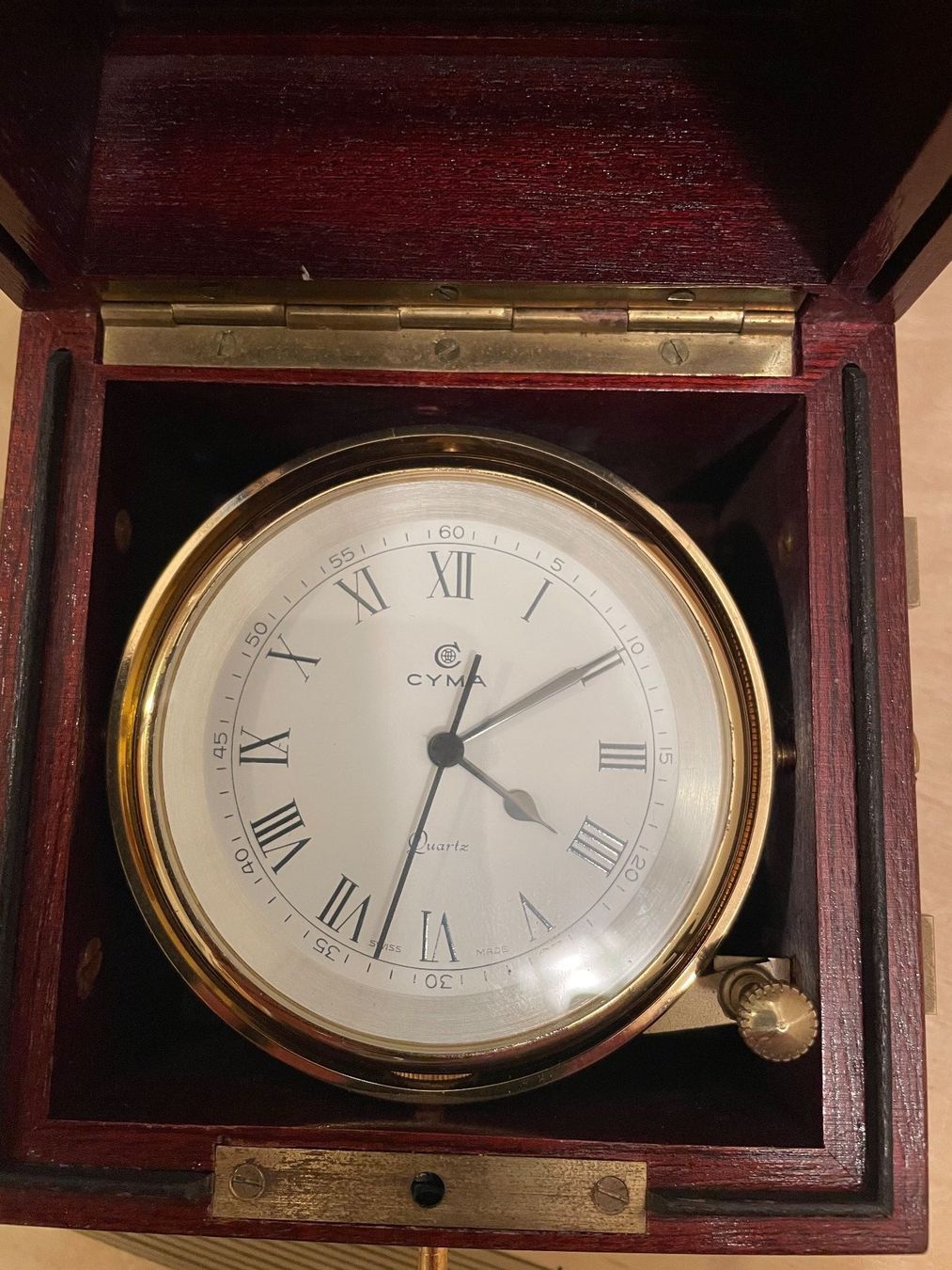 Cyma Orologi: Schiffsuhr / Chronometer – Usato da Uster venduto da jelk 1
