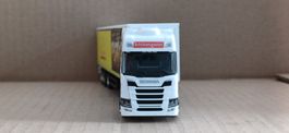 HERPA. SCANIA.4X2.  TRANSPORT SCHUTZENGARTEN. 1:87. CH.