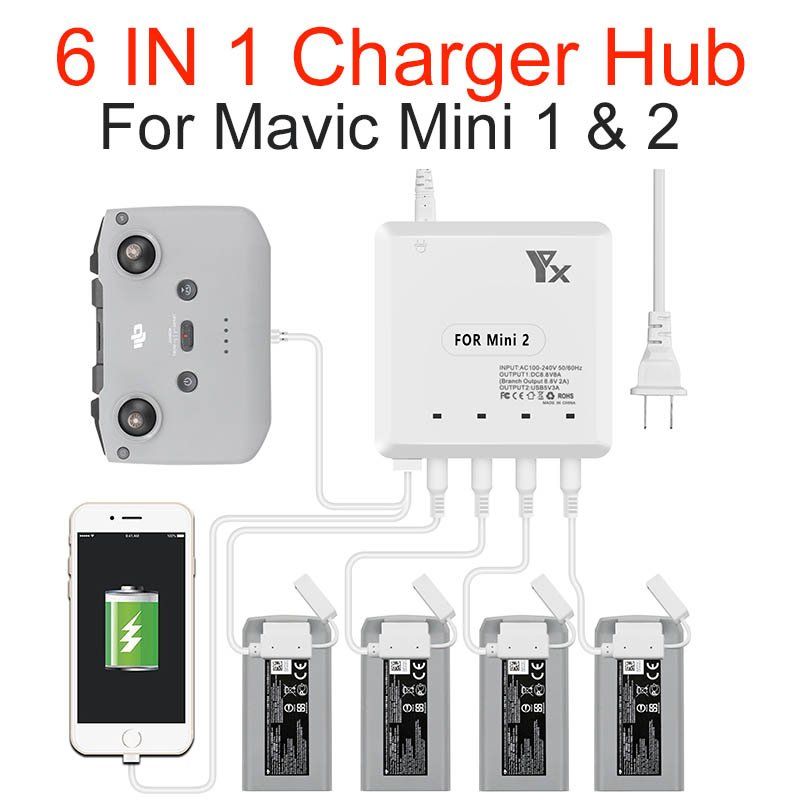 DJI Modellismo RC: DJI - MINI 2/SE/SE2/MAVIC MINI - CHARGEUR Yx – Nuovo e nell'imballaggio originale da Versoix venduto da Dji-tools-store