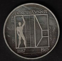 5 Franken Gedenkmünze    le  Corbusier  1987
