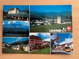 Vintage Postkarte Lenzerheide Schweiz Ferien Souvenir.