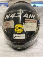 Nolan N43 Air Motorradhelm Grösse S Schwarz Matt Klapphel...