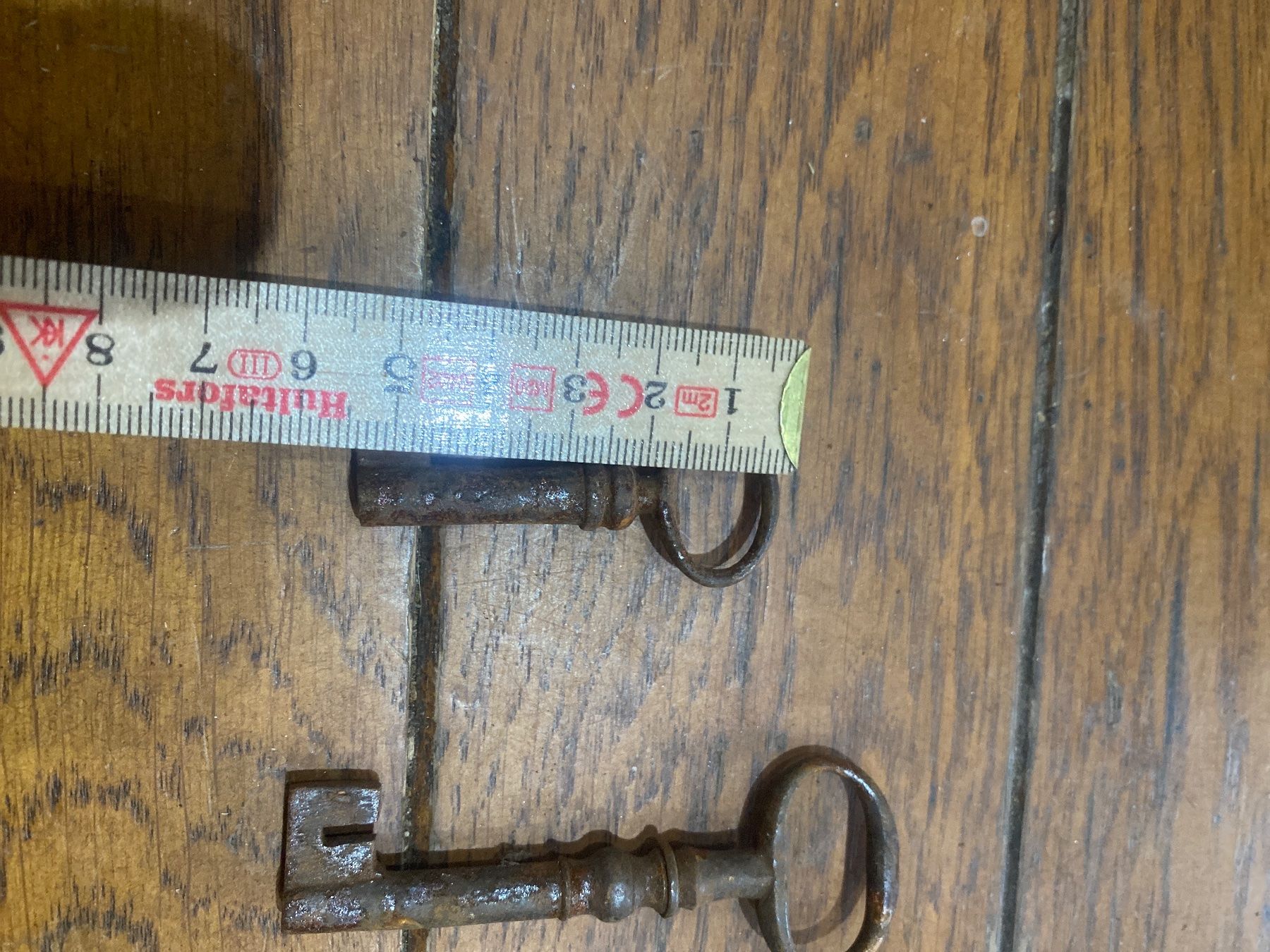 Chiavi: Lot clé clef ancienne 4-13cm K – Usato da Lajoux JU venduto da Briard0 2
