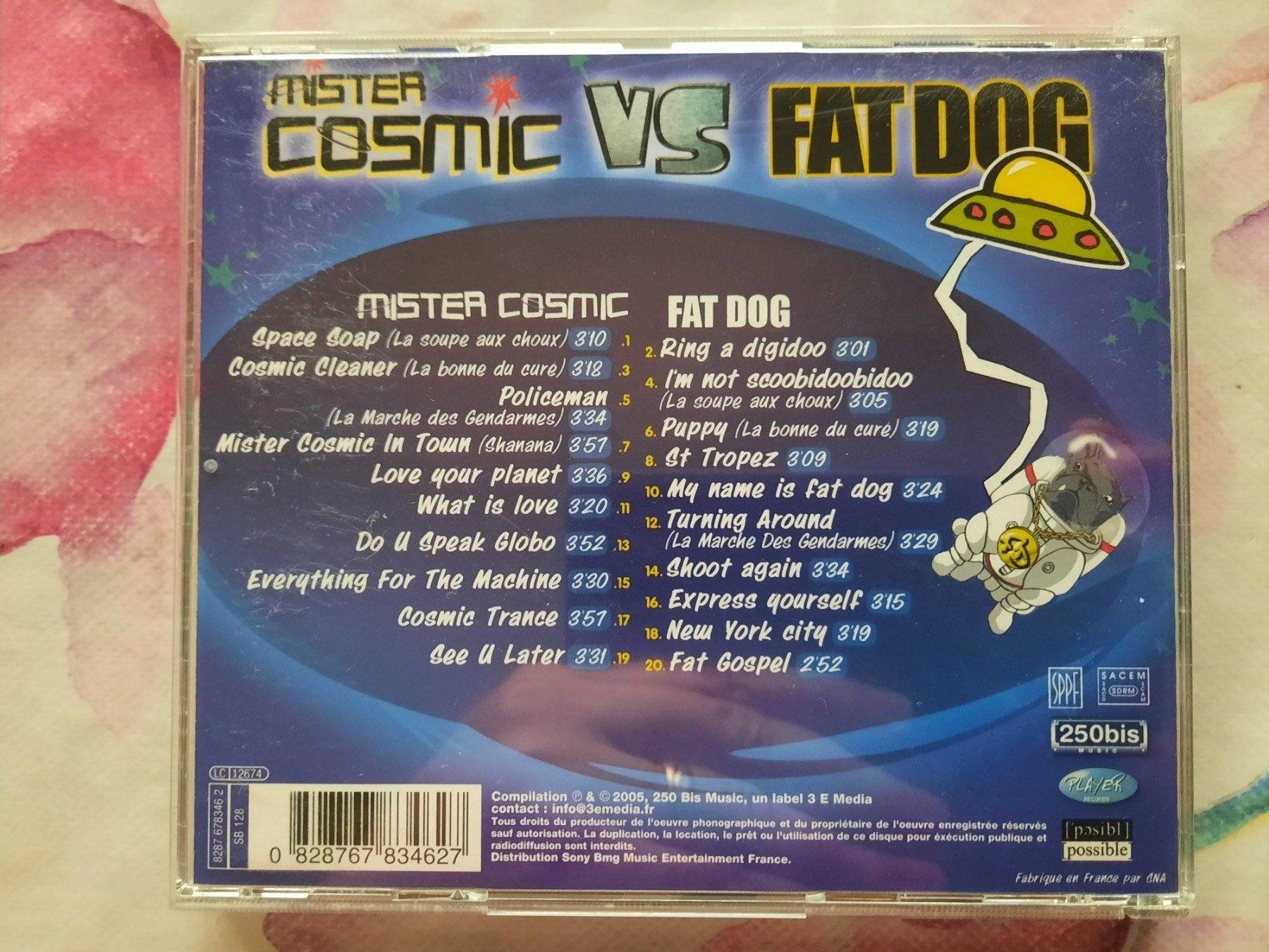 CD: CD Mister Cosmic - Vs Fat Dog – Usato da Pully venduto da bro_n52j 1