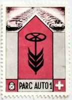 Soldatenmarke 2.WK, Motorfahrzeug Park 1, Wi Pk 2