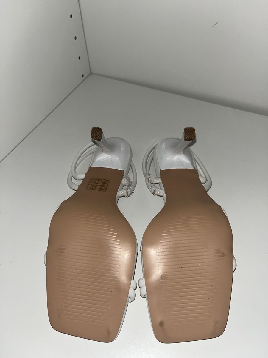 Shein Scarpe da donna: Weisse Basic Heels Grösse 37 – Nuovo (secondo la descrizione) da Bern venduto da Zoee.pg 4