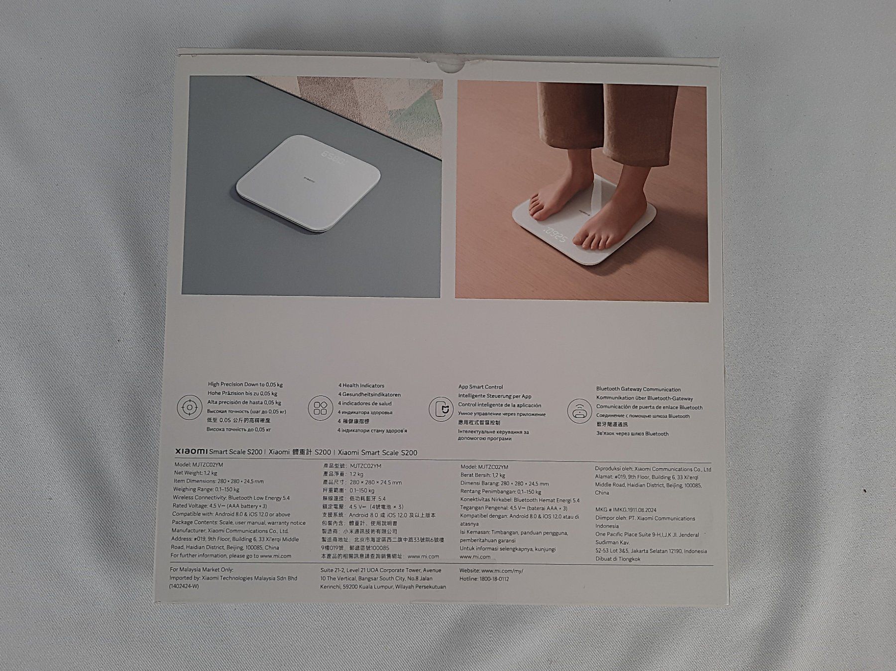 Xiaomi Bilance pesapersone: XIAOMI Smart Scale S200 – Nuovo (secondo la descrizione) da Beinwil am See venduto da Restwert_Beinwil 3