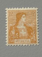 Briefmarke - Schweiz - Helvetia 1907 - postfrisch