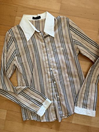 Burberry Bluse beige Gr. 12 (XS) gebraucht