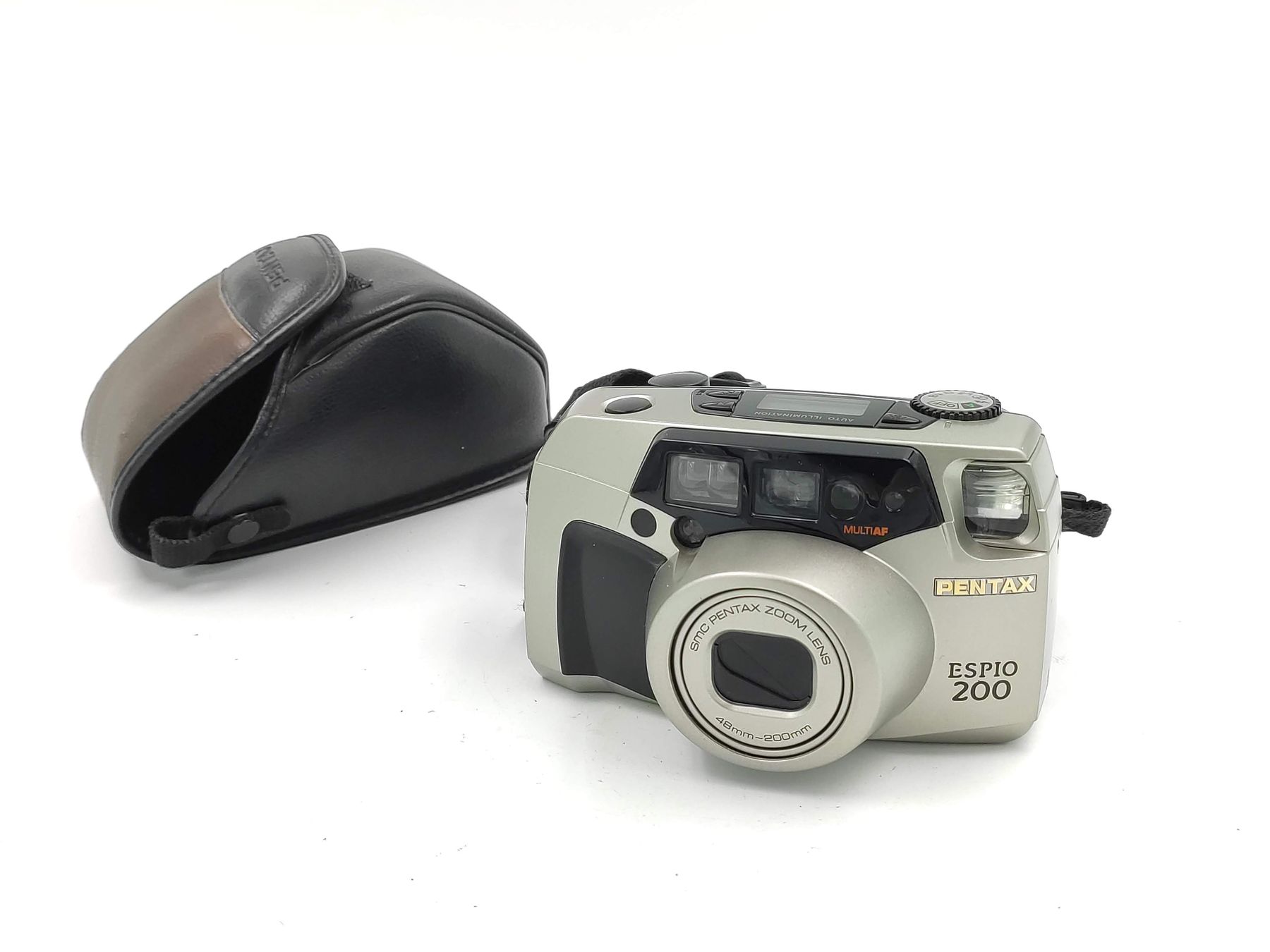 Pentax Fotocamera: Pentax Espio 200 - Super Zoom, inkl. Tasche – Usato da Kreuzlingen venduto da Tewes