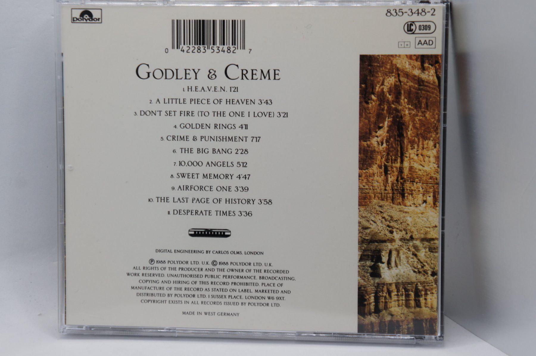 CD: CD Godley & Creme - Goodbye Blue Sky – Usato da Ernetschwil venduto da luisvonerni 1