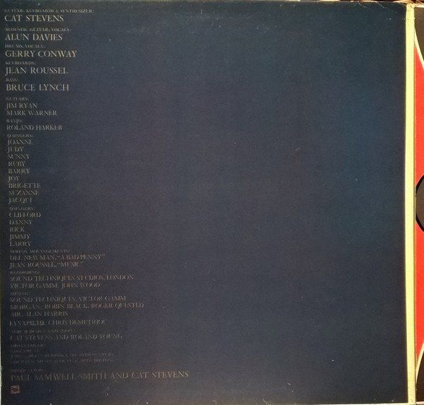 Vinyles: Cat Stevens – D'occasion à Aeschi SO par Stones55 1