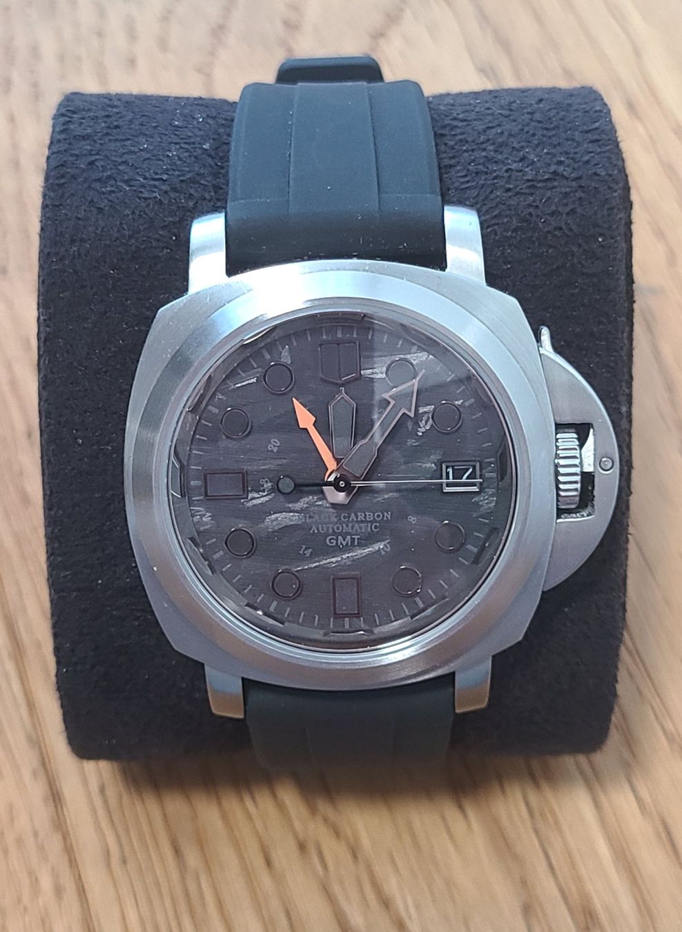 Orologi: Ungetragene GMT Automatik Uhr 40mm – Usato da Hochdorf venduto da 12swiss