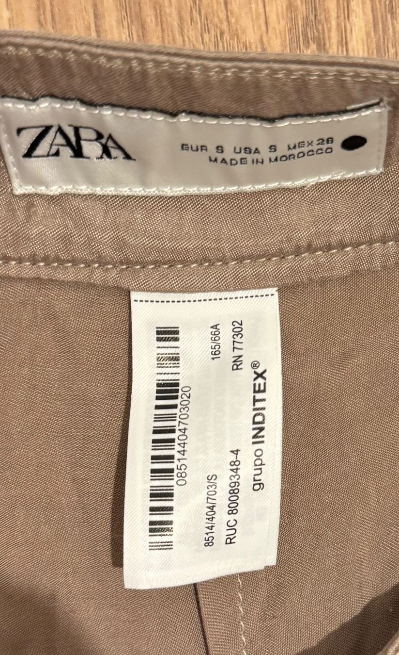 Zara Completi & Tailleur: Zara Anzug aus fließendem Viskose-Mischgewebe – Nuovo (secondo la descrizione) da Schaffhausen venduto da R_Muzh 7