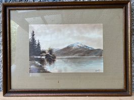 Aquarell, von P. Linz