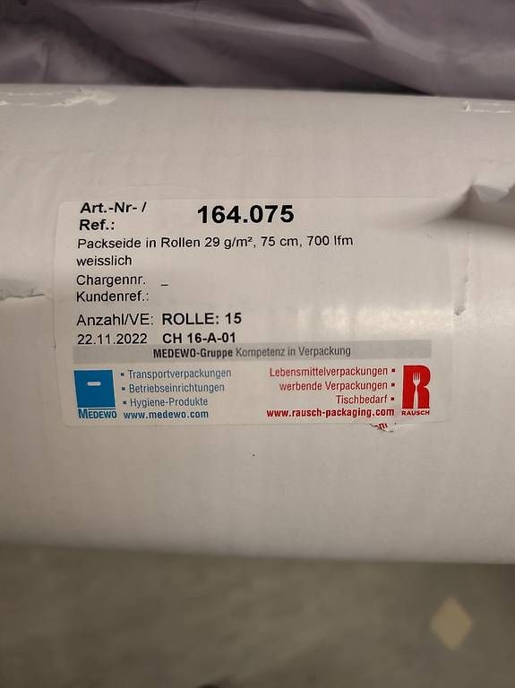 Matériau de remplissage: Weisse Packseide – D'occasion à Flamatt par MelodieMay 1