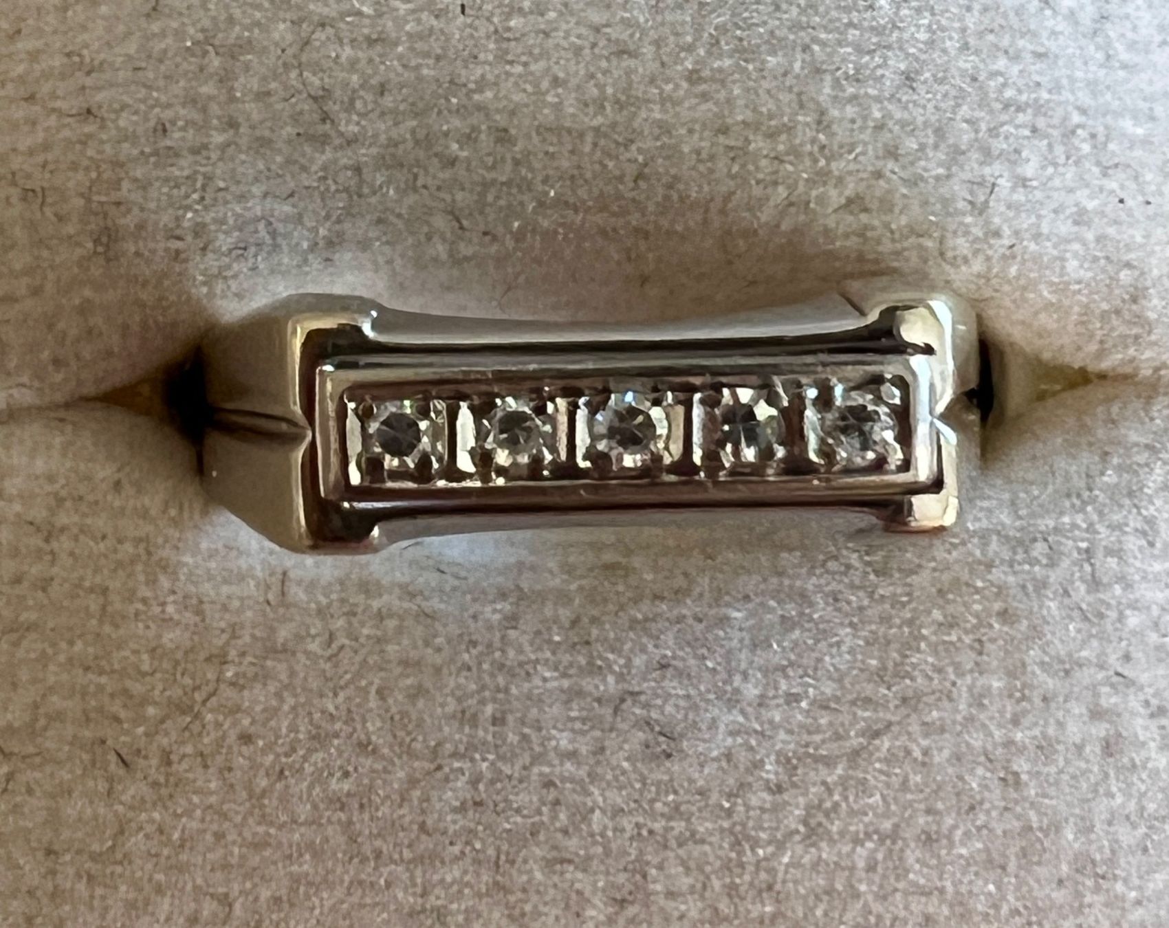 Ringe: Weissgold-Ring 18 K mit Brillanten – Gebraucht aus Chur von Penting1935 2