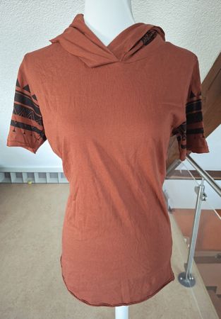 Plazmalab Damen T-Shirt mit Kapuze Grösse S neu
