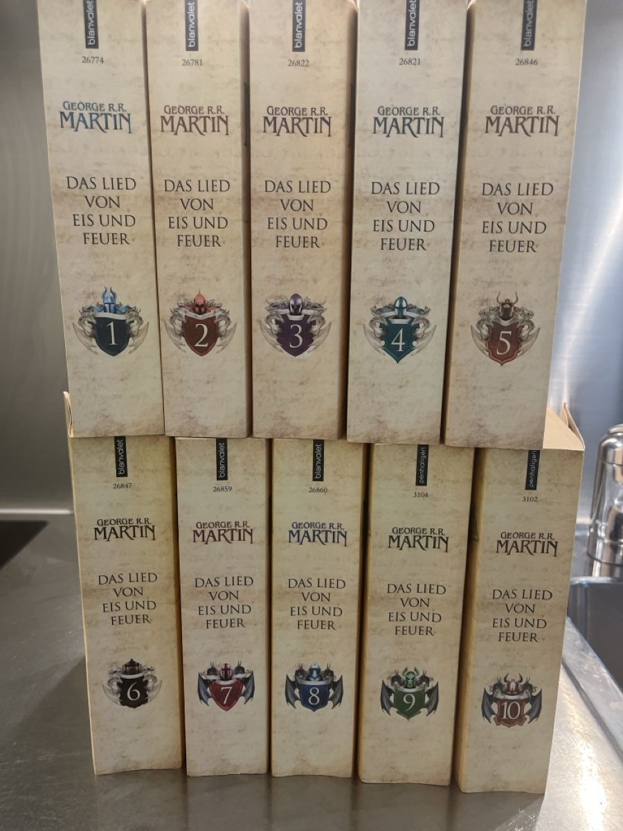 Libri: Game of thrones - Deutsch 1-10 – Usato da Gerlafingen venduto da san_rmc5