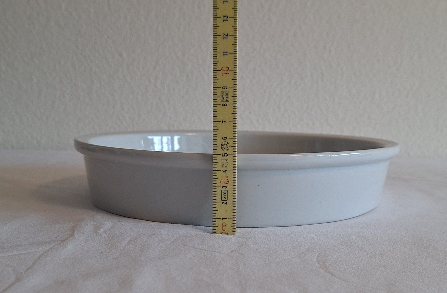 Sottobicchieri: 2 Keramik Blumenuntersetzer 26 cm weiss – Nuovo (secondo la descrizione) da Bergdietikon venduto da Zozo 4