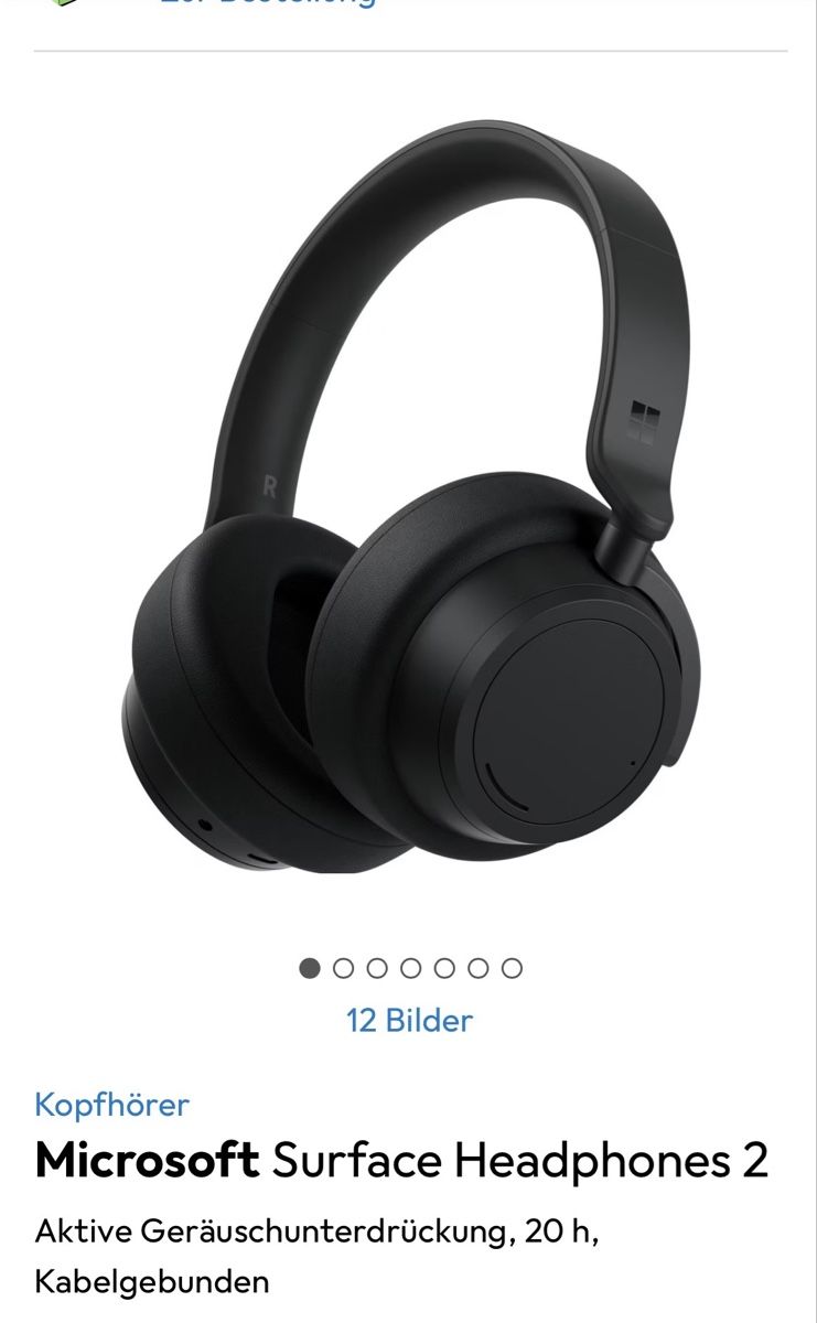 Microsoft Kopfhörer: Microsoft Surface Headphones 2 – Neu (gemäss Beschreibung) aus Zürich von mili_be 2
