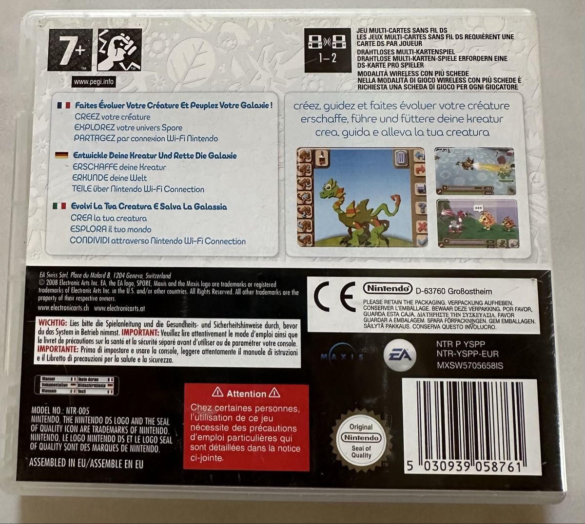 Giochi: Spore Creatures für Nintendo DS – Usato da Neuenkirch venduto da ali_5pxg 1