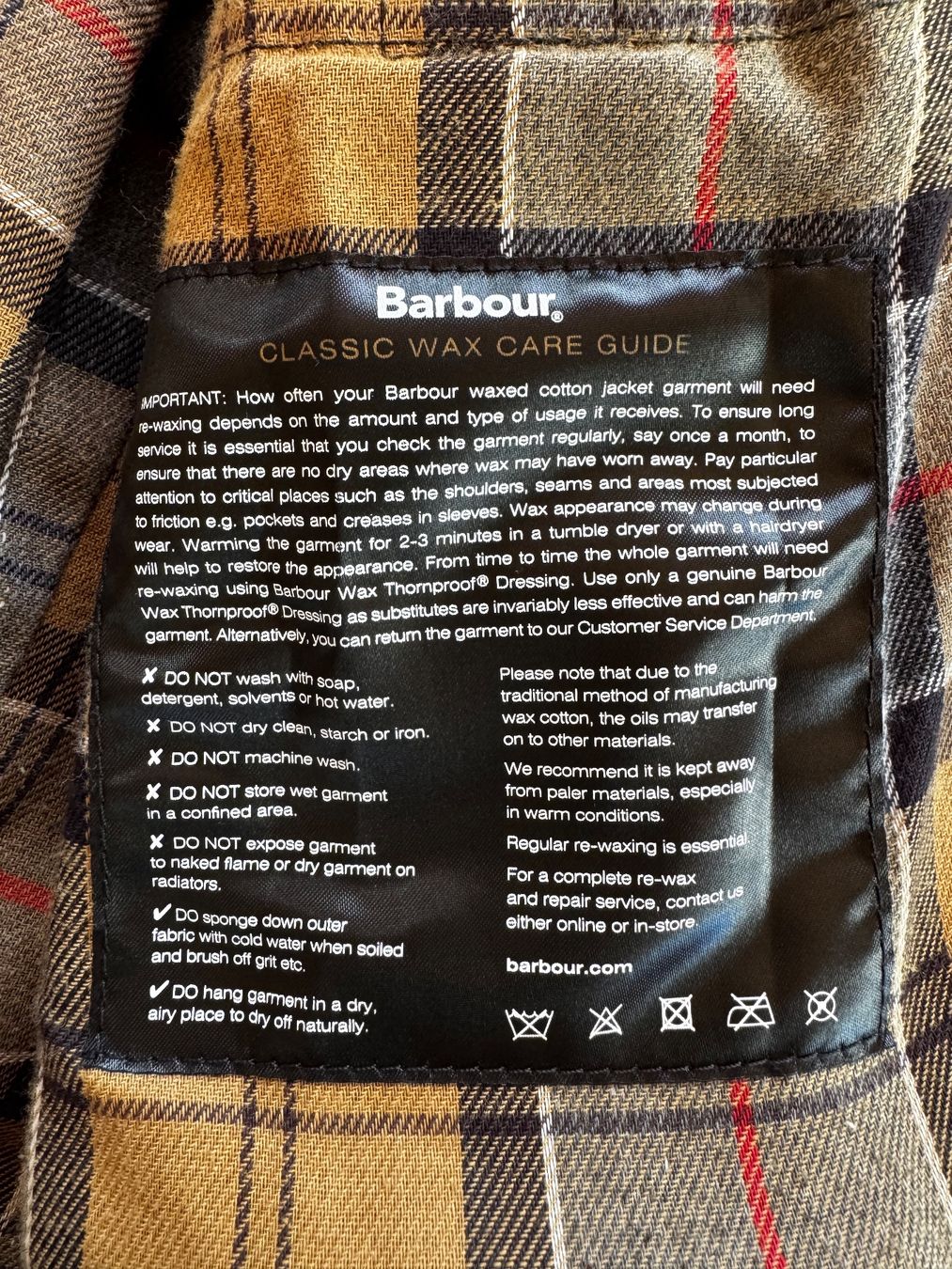 Barbour Giacche: BARBOUR Ashby waxed Jacket, Grösse M – Usato da Langenthal venduto da vully30 4